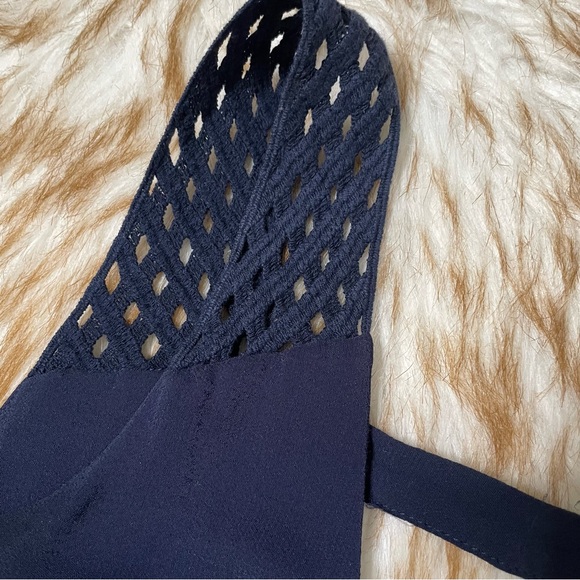 Philosophy bar back perforated shoulder tank top - Picture 6 of 6